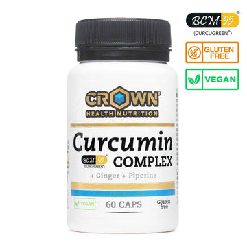 Curcumin Complex (BCM-95®), Ginger and Piperine (Black Pepper)