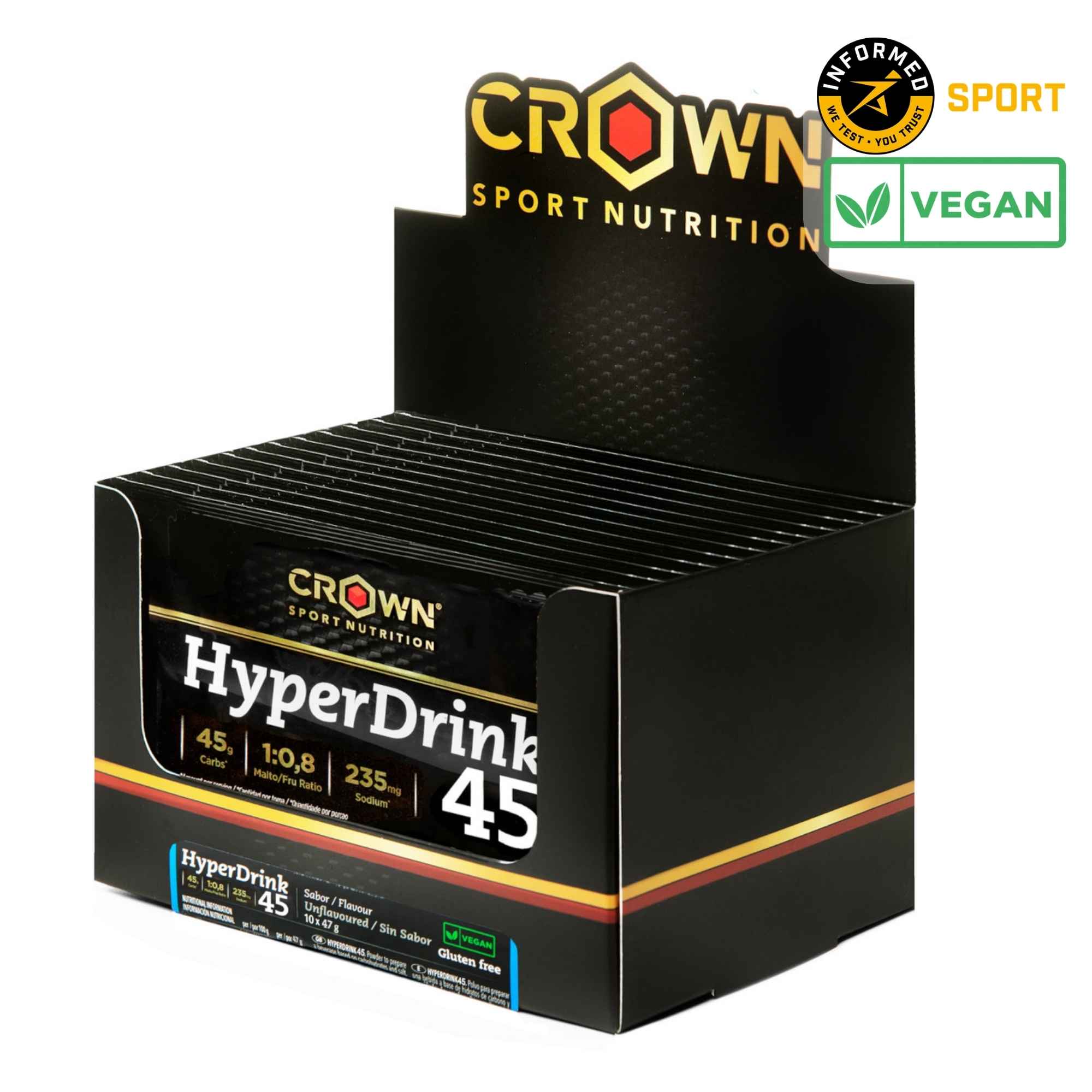 HyperDrink 45 (1:0,8), High carbohydrate isotonic drink